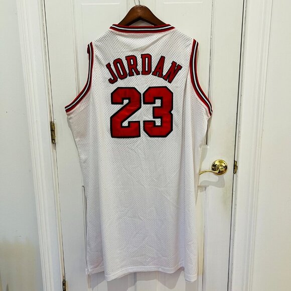 VTG Mitchell & Ness Chicago Bulls Jordan Jersey 1983-84 Hardwood Classics 4XL - Picture 4 of 16